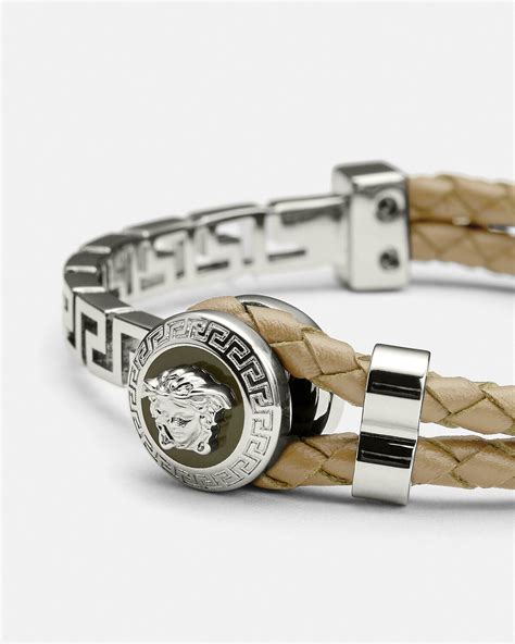 versace braided bracelet|versace bracelet for women.